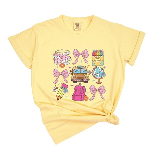 

Футболка Coquette school chart garment dyed Simply Sage Market, Butter, Зеленый, Футболка Coquette school chart garment dyed Simply Sage Market, Butter