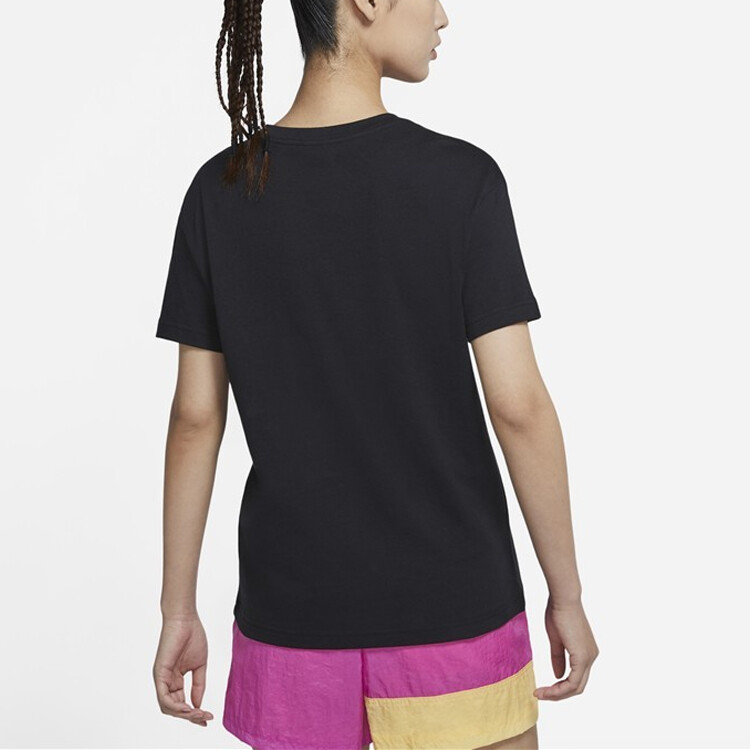 Женская футболка Nike, цвет Black — фото 4