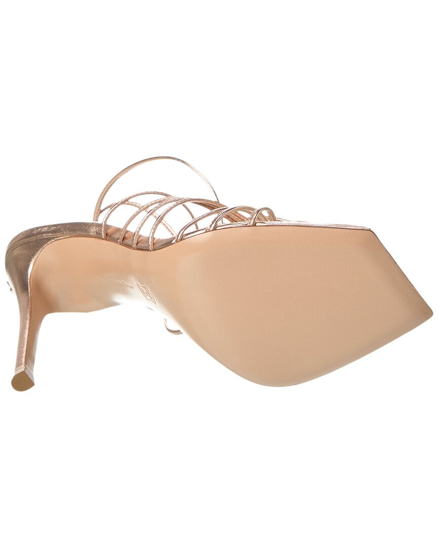 Кожаные сандалии Gianvito Rossi Sylvie 105, золото