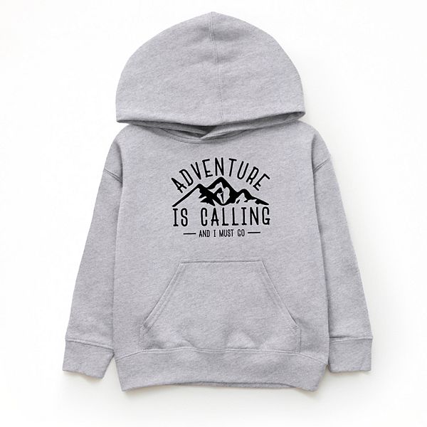 

Худи youth adventure is calling and i must go The Juniper Shop, Heather Grey