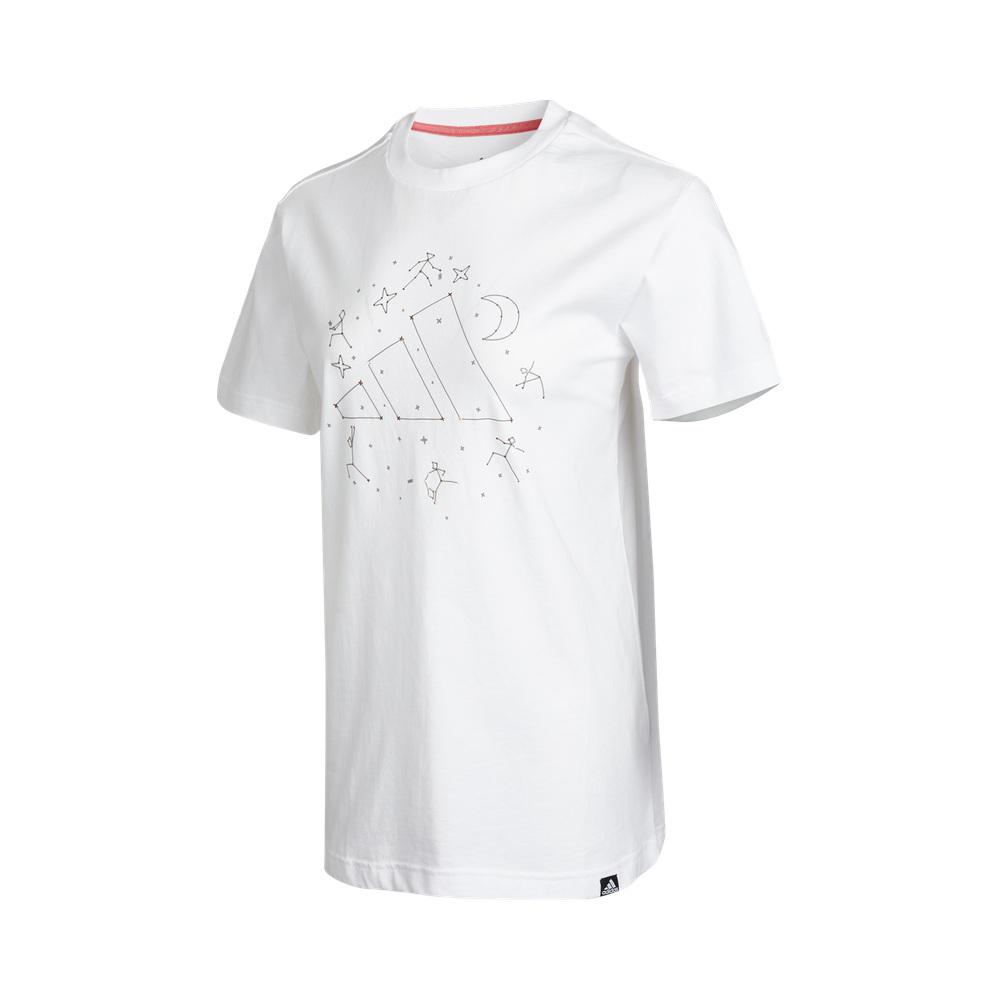 Футболка Adidas женская белая — фото 2