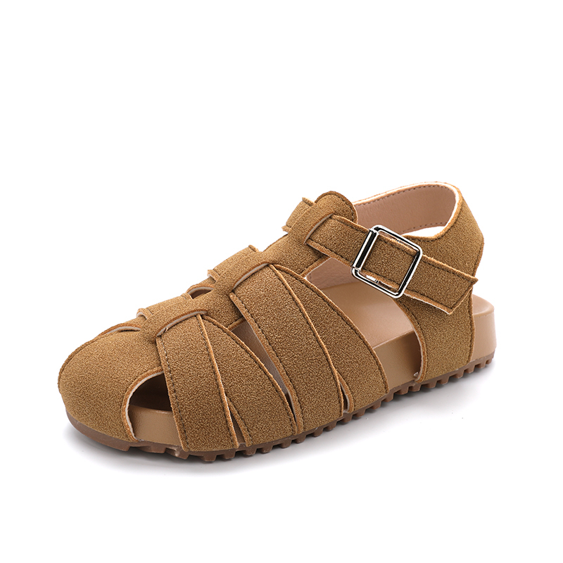 

Дышащие низкие детские сандалии для детей от 3 до 7 лет FIRS Kids, Xc25601 Coffee