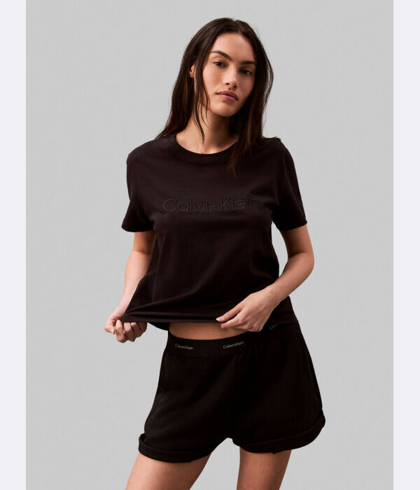 

Футболка женская Calvin Klein Underwear домашняя, черный