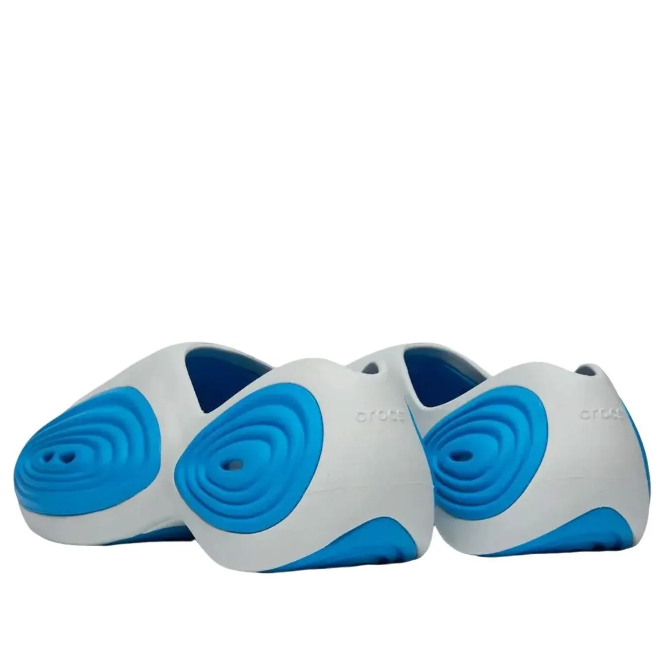 Сабо Crocs x Steven Smith Ripple Clog 'Moonlight Neon Ocean', серый — фото 3