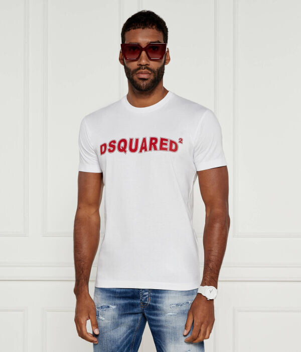 

Футболка мужская Dsquared2 с логотипом, белый