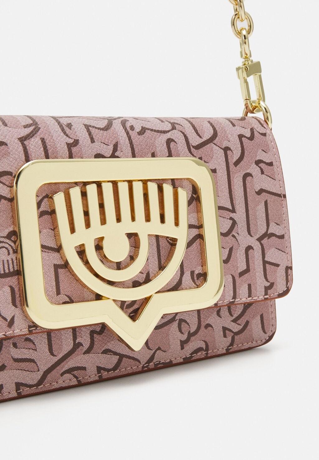 

Сумка через плечо EYELIKE BUCKLE CHIARA FERRAGNI, светло-розовый
