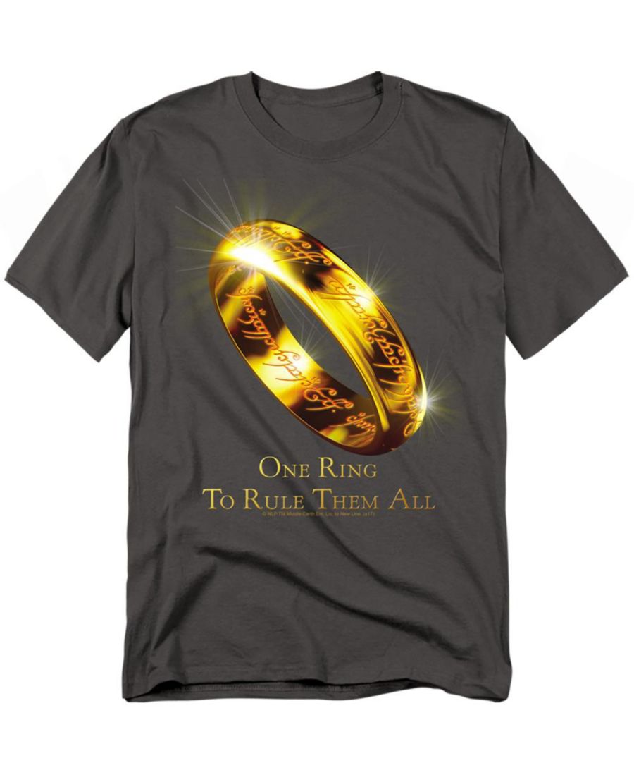 

Мужская футболка Единое кольцо, чтобы править всеми Lord Of The Rings, Charcoal, Черный, Мужская футболка Единое кольцо, чтобы править всеми Lord Of The Rings, Charcoal