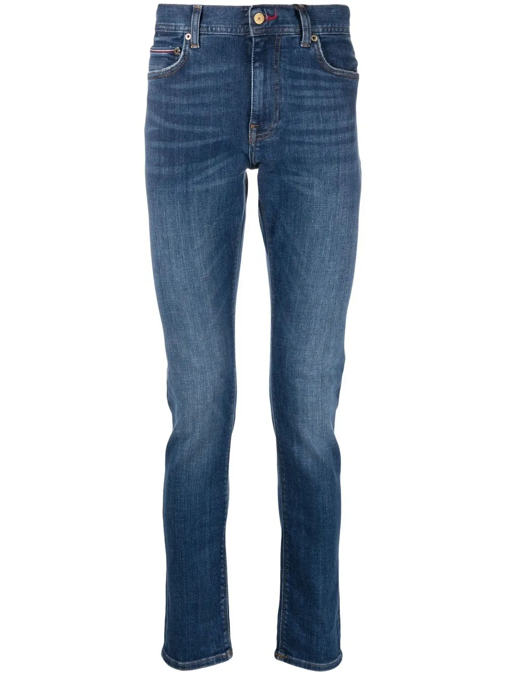 

Узкие джинсы Layton Tommy Hilfiger, синий