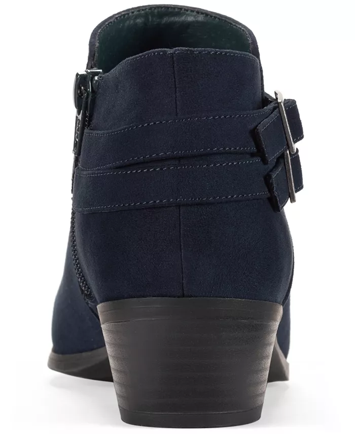 Женские ботильоны Willaa Belt Block на каблуке Style & Co, синий — фото 3