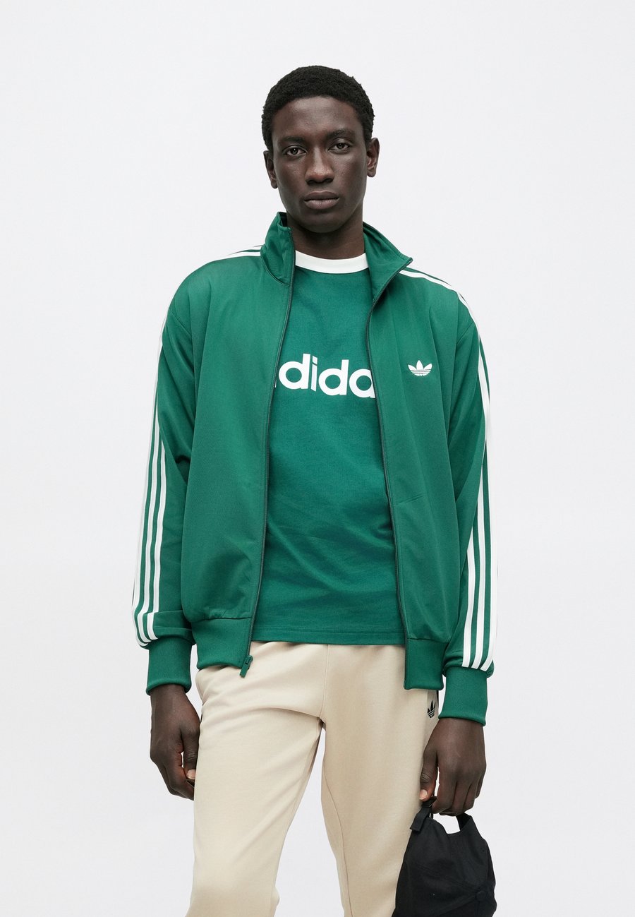 Толстовка Adidas Originals FIREBIRD, Collegiate Green/Dark Green — фото 4