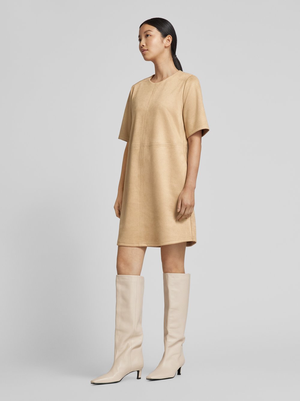 

Мини-платье с рукавами 1/2 Jake*s Collection, песочный