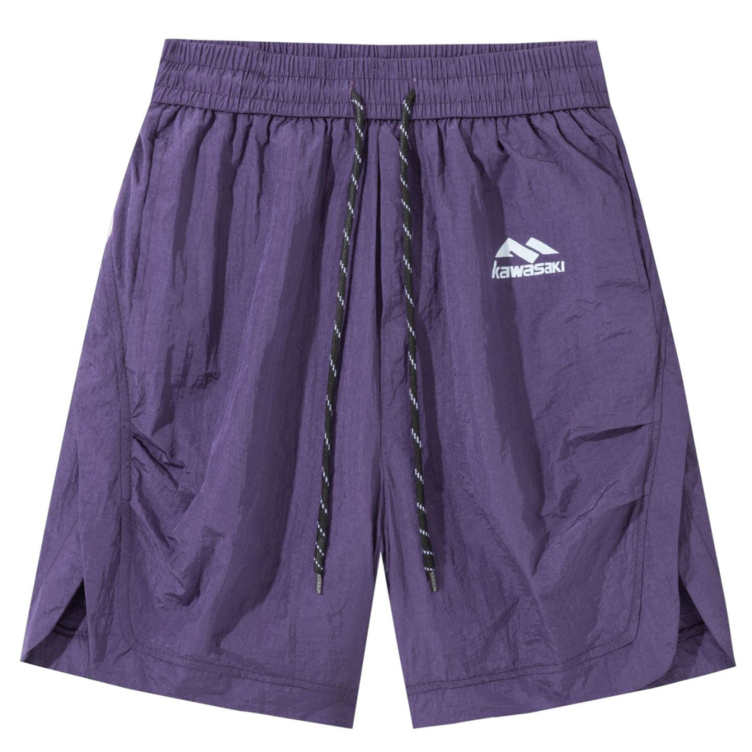 

Повседневные шорты унисекс, тонкие Kawasaki, фиолетовый