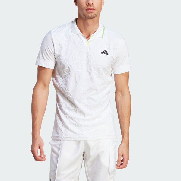 Футболка adidas AEROREADY FreeLift Pro Tennis Polo Shirt 'White', белый — фото 2