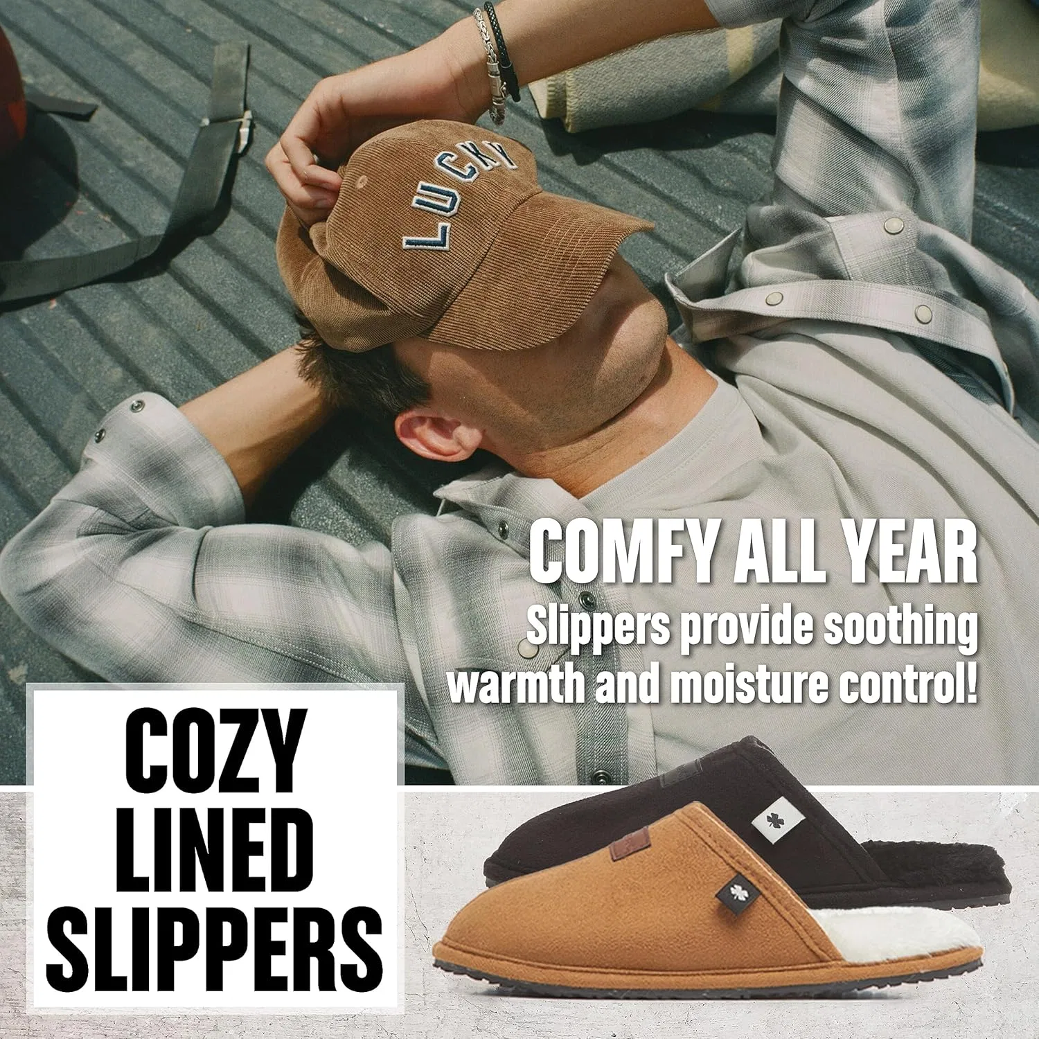 Тапочки с регулируемым ремешком Lucky, черные Lucky Brand — фото 2