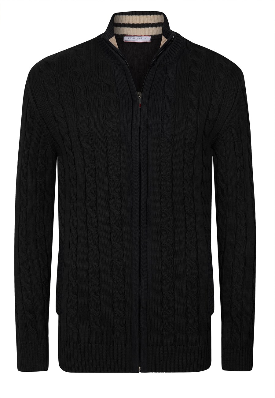 

Вязаный кардиган Felix Hardy, черный