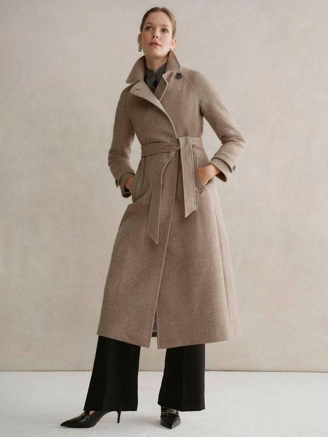 

Роскошное шерстяное пальто от манон Hobbs, цвет Neutral