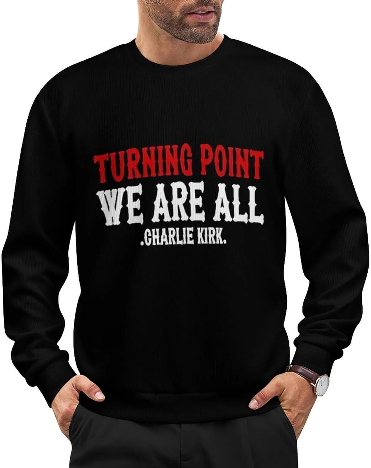 

Свитер Charlie Kirk Unisex CONGIRLBOON