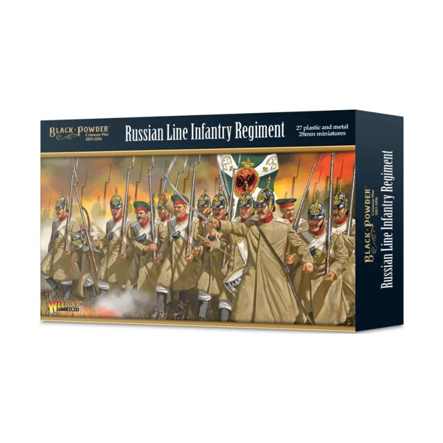 

Русская линейная пехота, Black Powder - Crimean War (28mm)