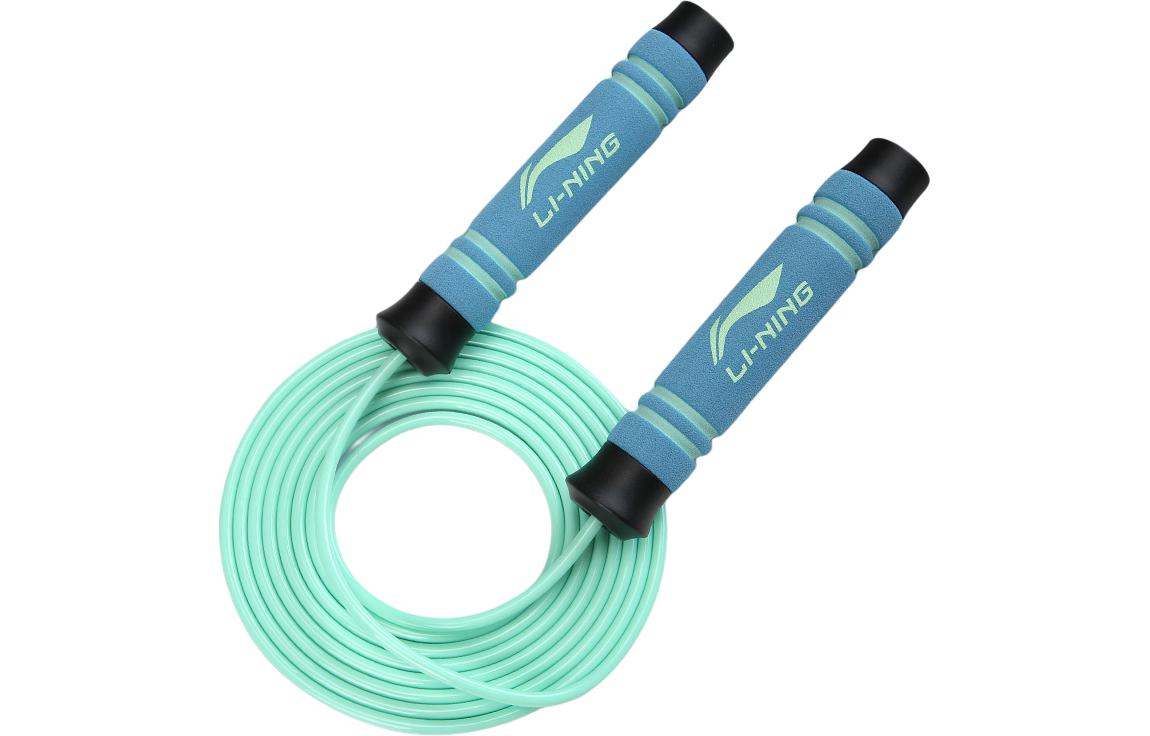 

LINING Скакалка для фитнеса aerobic fat reduction non countable с ПВХ тросом и ПП+пенопластовыми ручками, длина троса 2,9 м