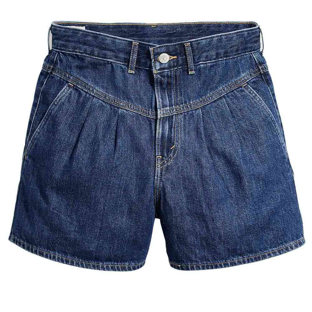 

Шорты Levi's Featherweight Mom denim, синий