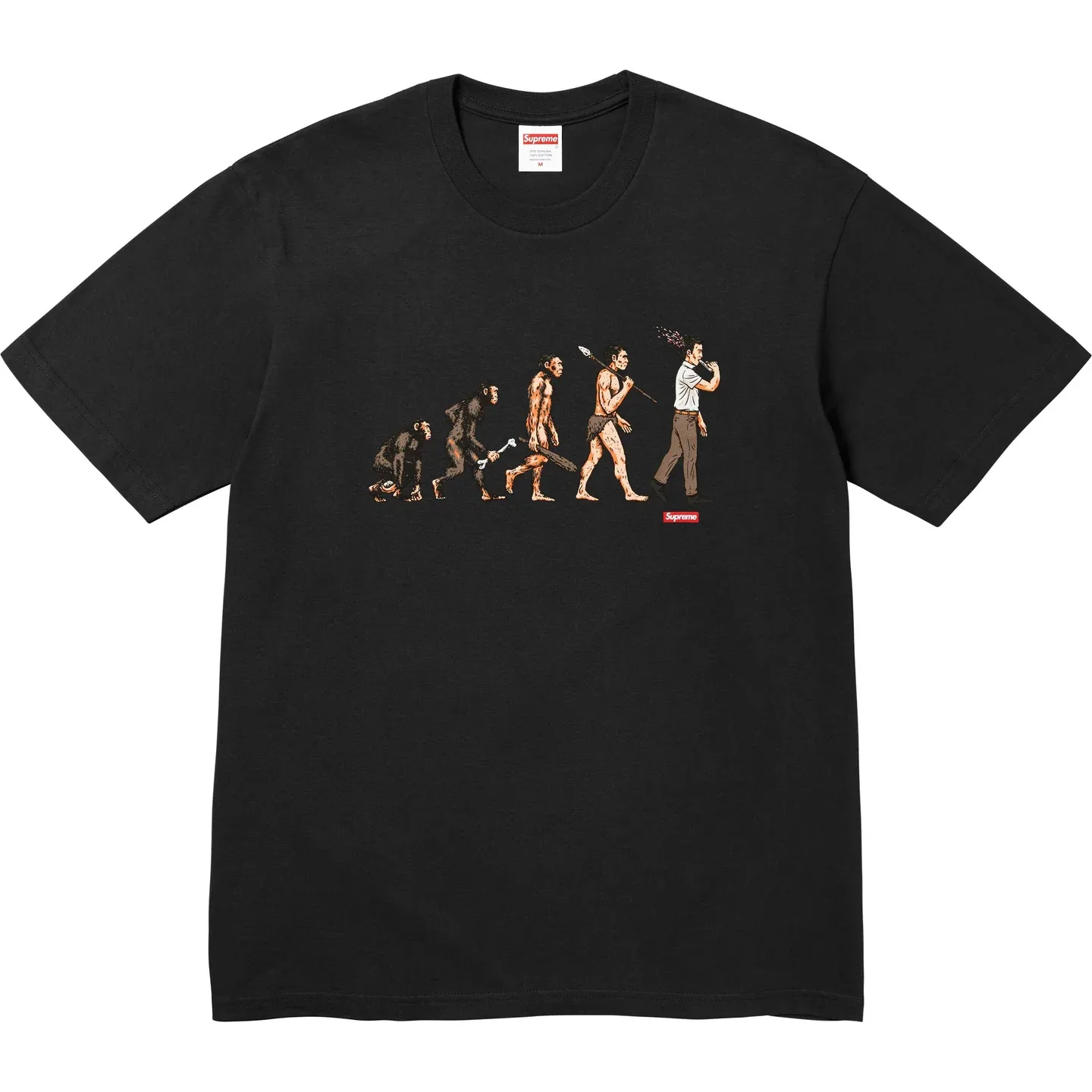 Футболка Evolution Tee Unisex Supreme, Fuchsia/Fuchsia — фото 3