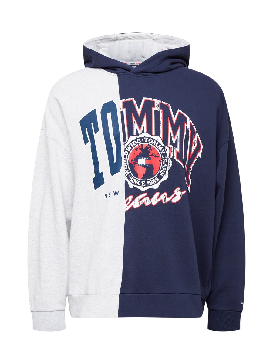 

Толстовка Tommy Jeans Archieve Cut and Sew, темно-синий