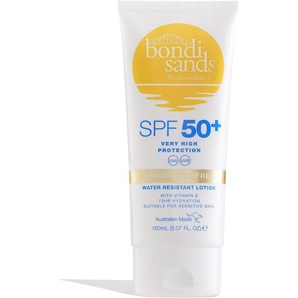 

Bondi Sands Солнцезащитный лосьон без отдушек Spf 50+, нежирная формула широкого спектра действия, 150 мл