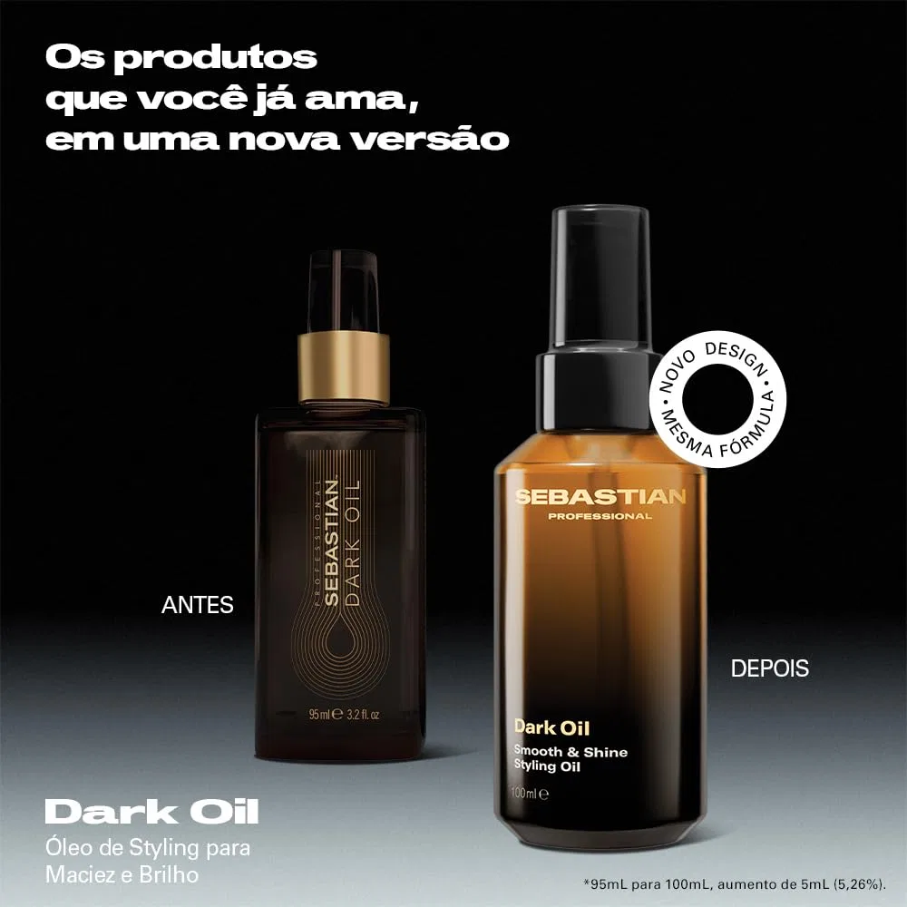 Невесомое масло для укладки «Dark Oil» от Sebastian Form, 95 мл Sebastian — фото 2