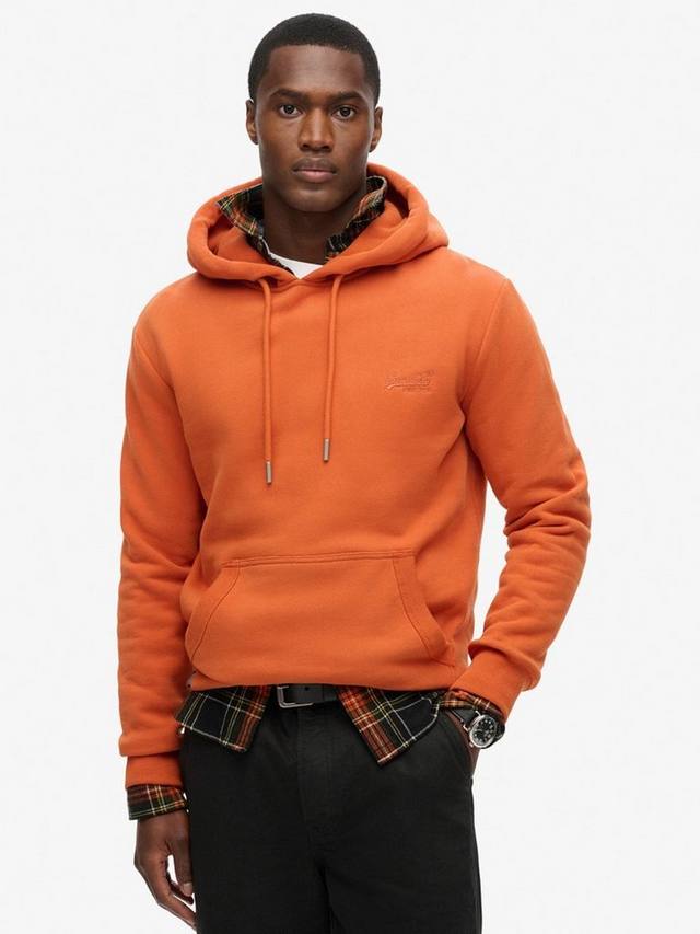 

Толстовка с логотипом essential Superdry, цвет Autumn Glaze Brown