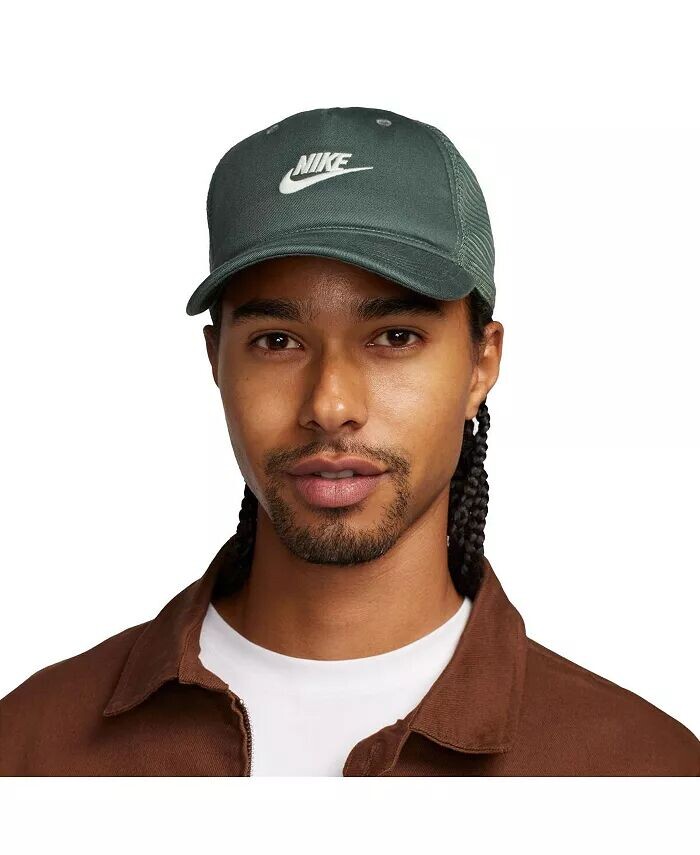 

Мужская регулируемая кепка Hunter Green Futura Lifestyle Rise Trucker Nike