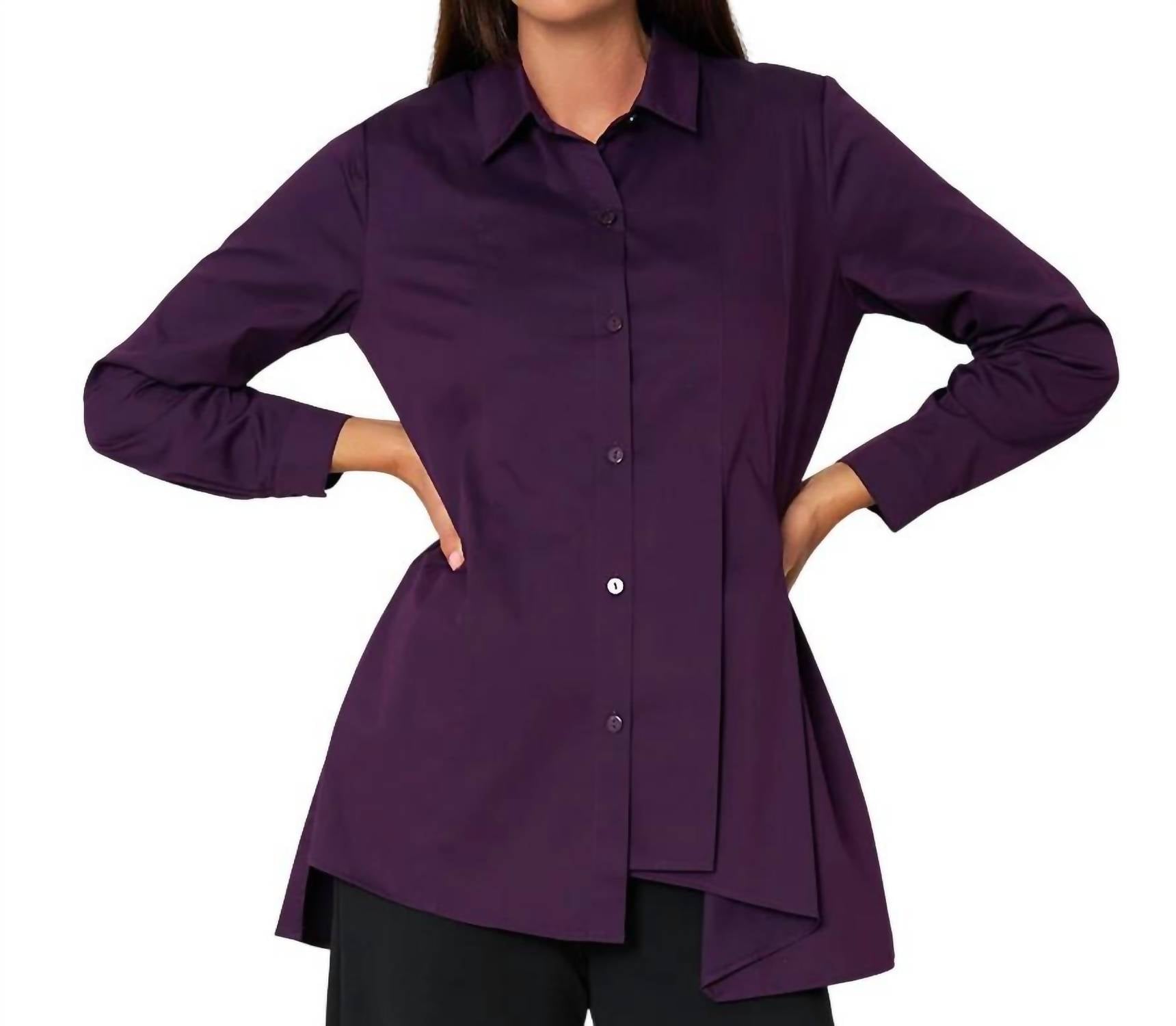 

Туника Art Of Style в аметистовом цвете Stella Carakasi, цвет amethyst