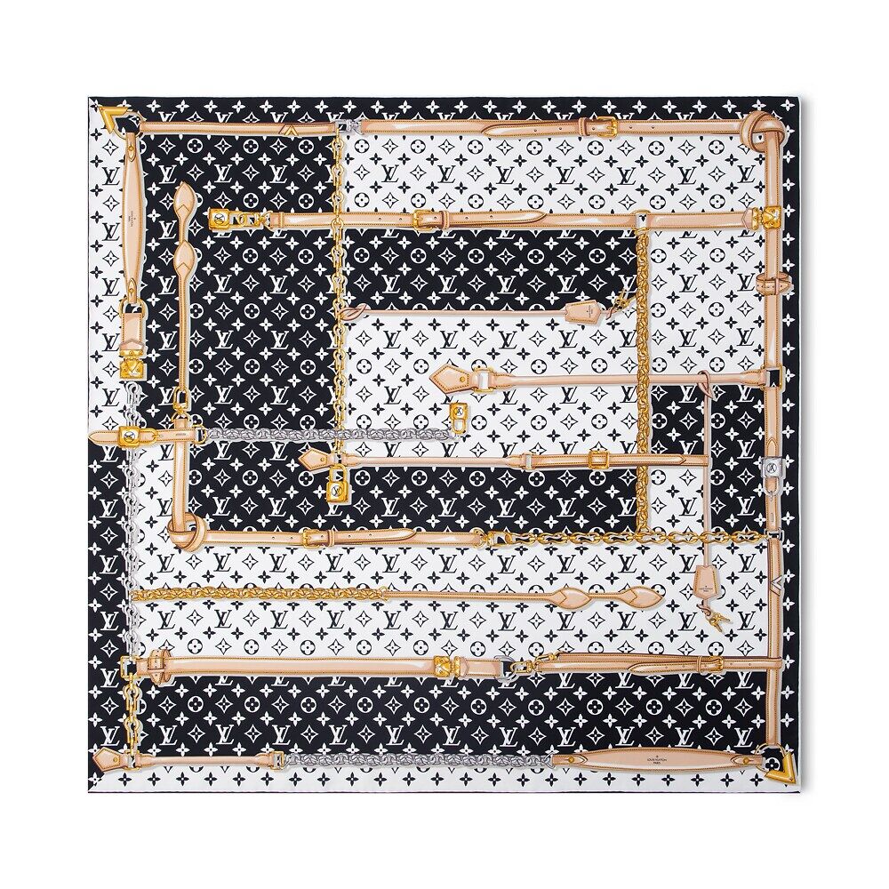 

Шарф женский Louis Vuitton, черный