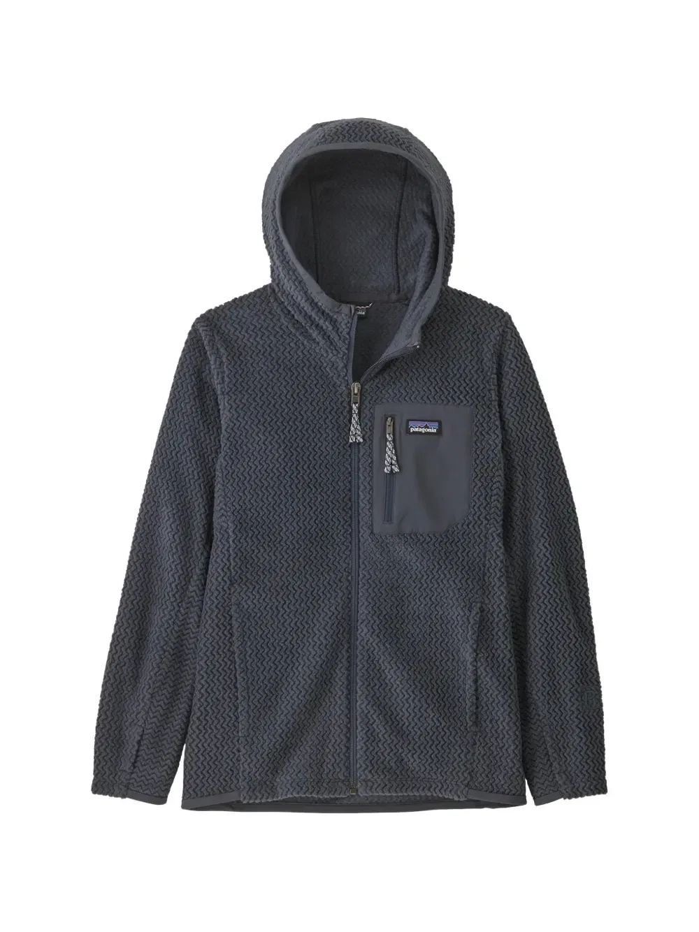 Фактурное худи R1 Air Patagonia Kids, синий