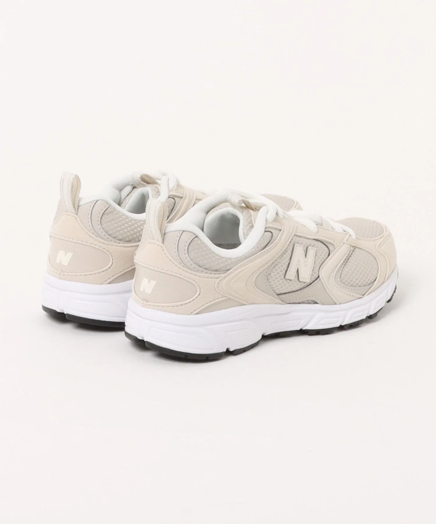 Мужские кроссовки New Balance U408 LIGHT GRAY серые — фото 2
