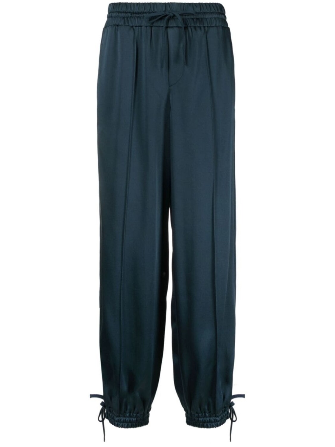 

Jil Sander зауженные брюки с кулиской, синий