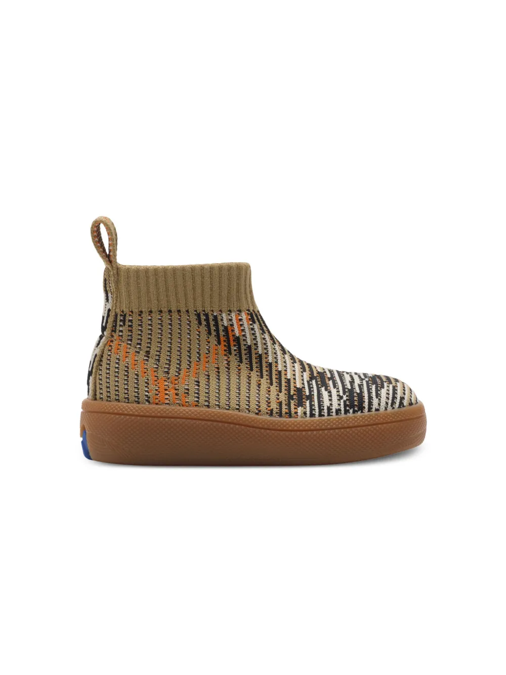 

Кроссовки в клетку BURBERRY KIDS, нейтральный