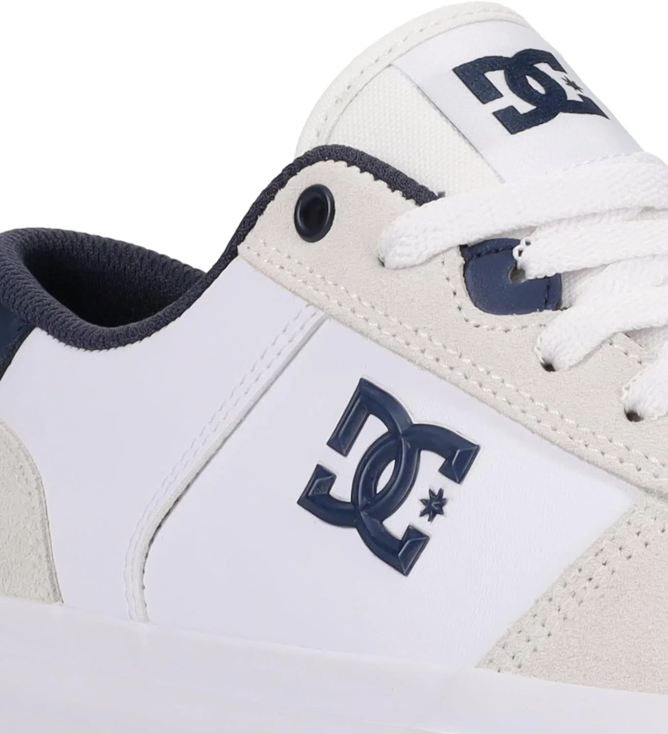 Мужские кроссовки Teknic от DC Shoes, White Navy — фото 2
