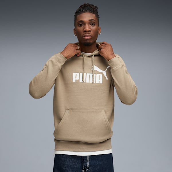 

Мужская толстовка с капюшоном Puma Essentials, бежевый