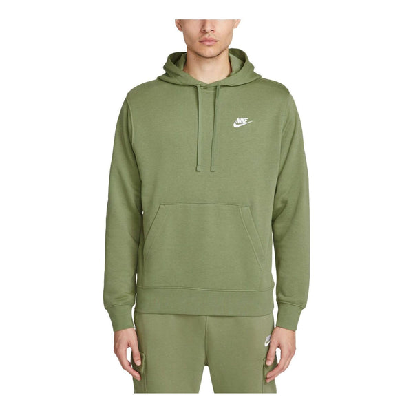 

Толстовка спортивная одежда nsw club hoodie Nike, зеленый