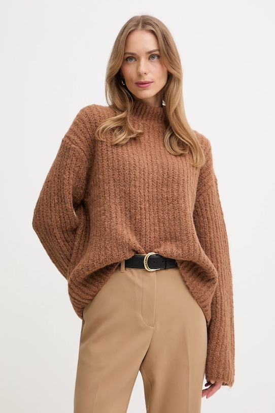 

Свитер Calvin Klein Jeans, коричневый