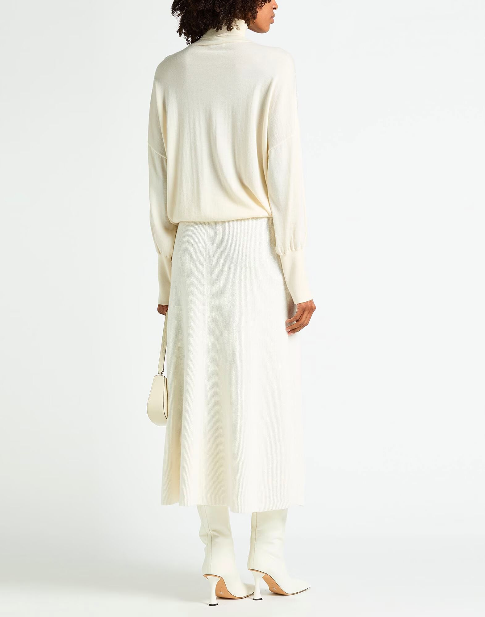 Водолазка CASHMERE Brunello Cucinelli, слоновая кость — фото 3