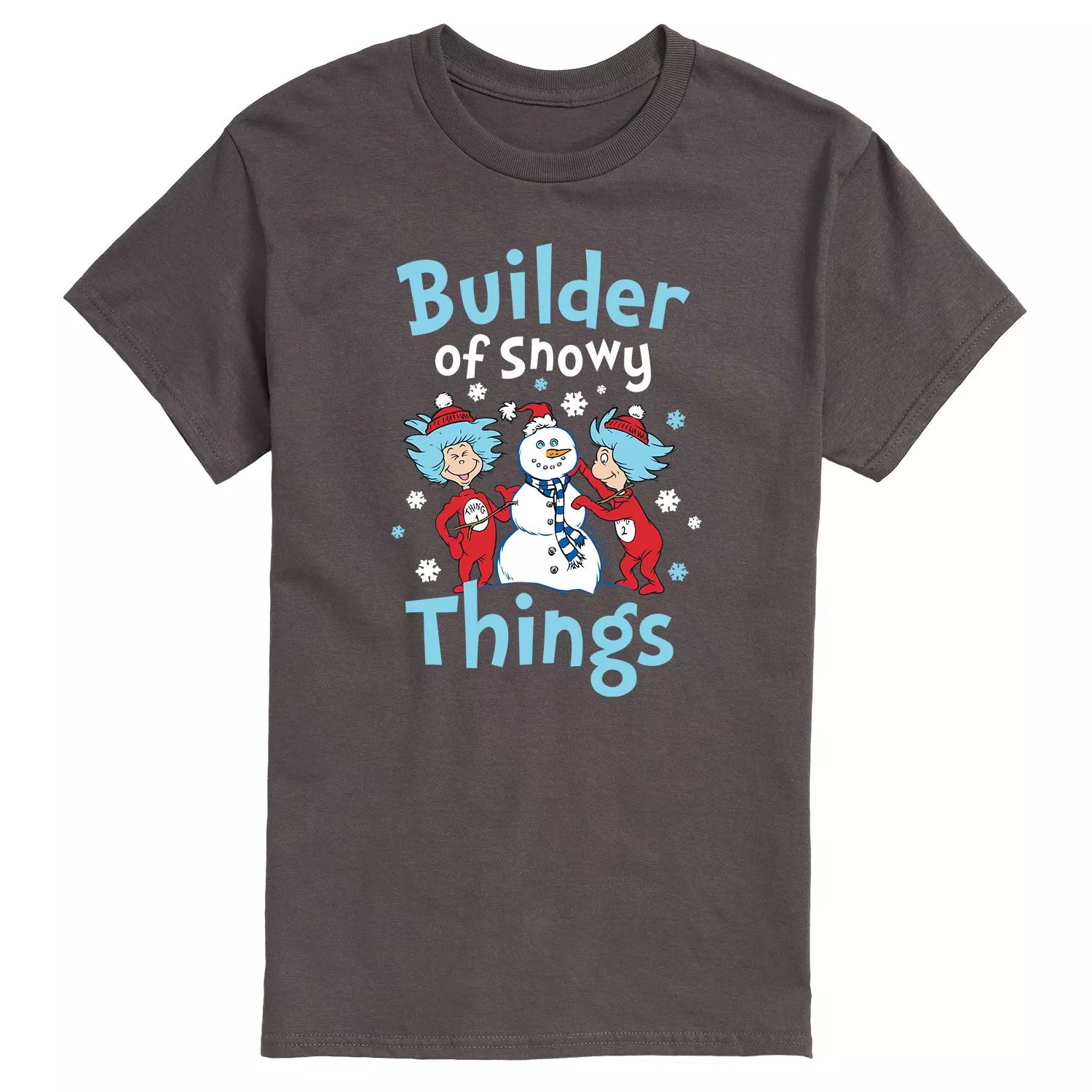 

Мужская футболка Dr. Seuss Builder of Snowy Things Licensed Character