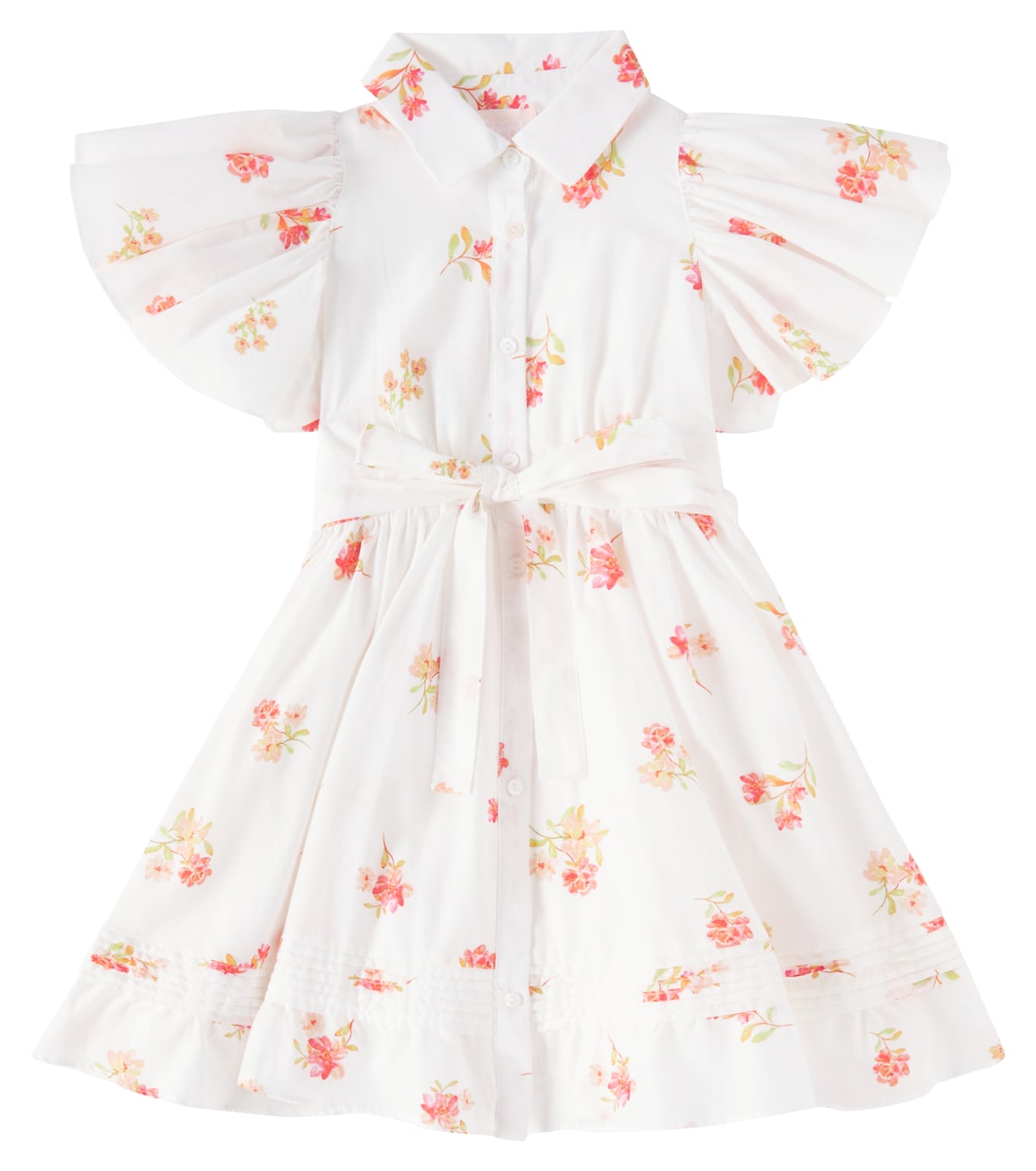 

Платье из хлопковой вуали с цветочным принтом Petite Amalie , Petite Rose Print