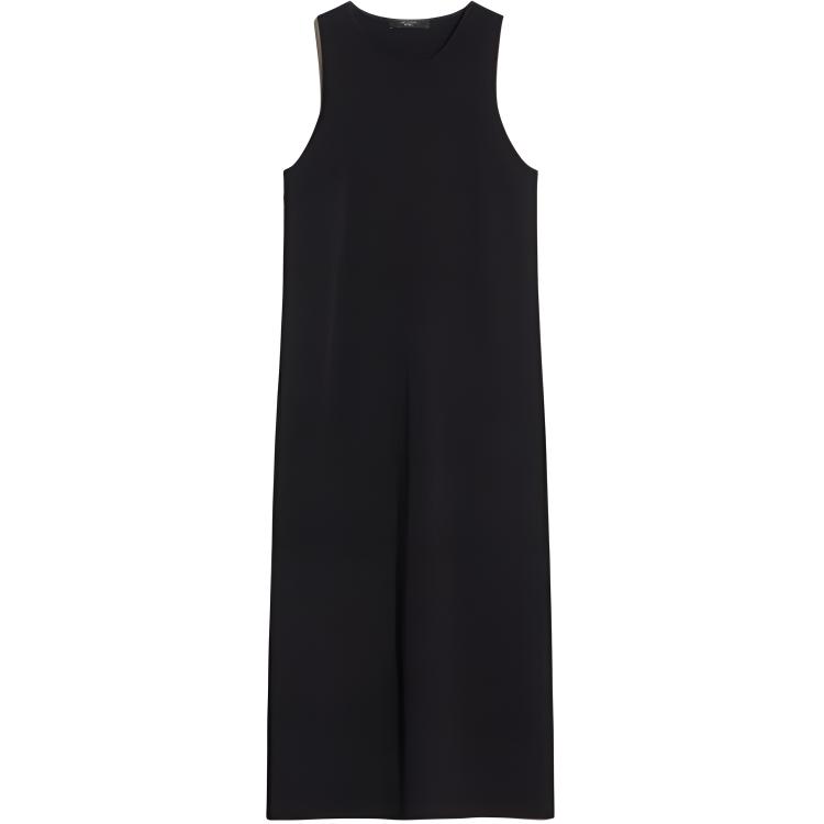 

Женское черное платье без рукавов WEEKEND MaxMara