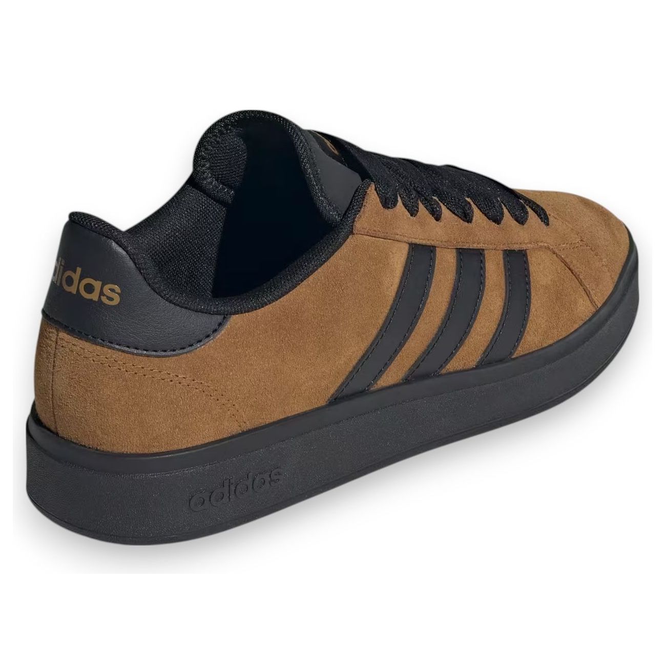 Adidas Grand Court Base 00S 'Bronze Strata Black' — фото 3