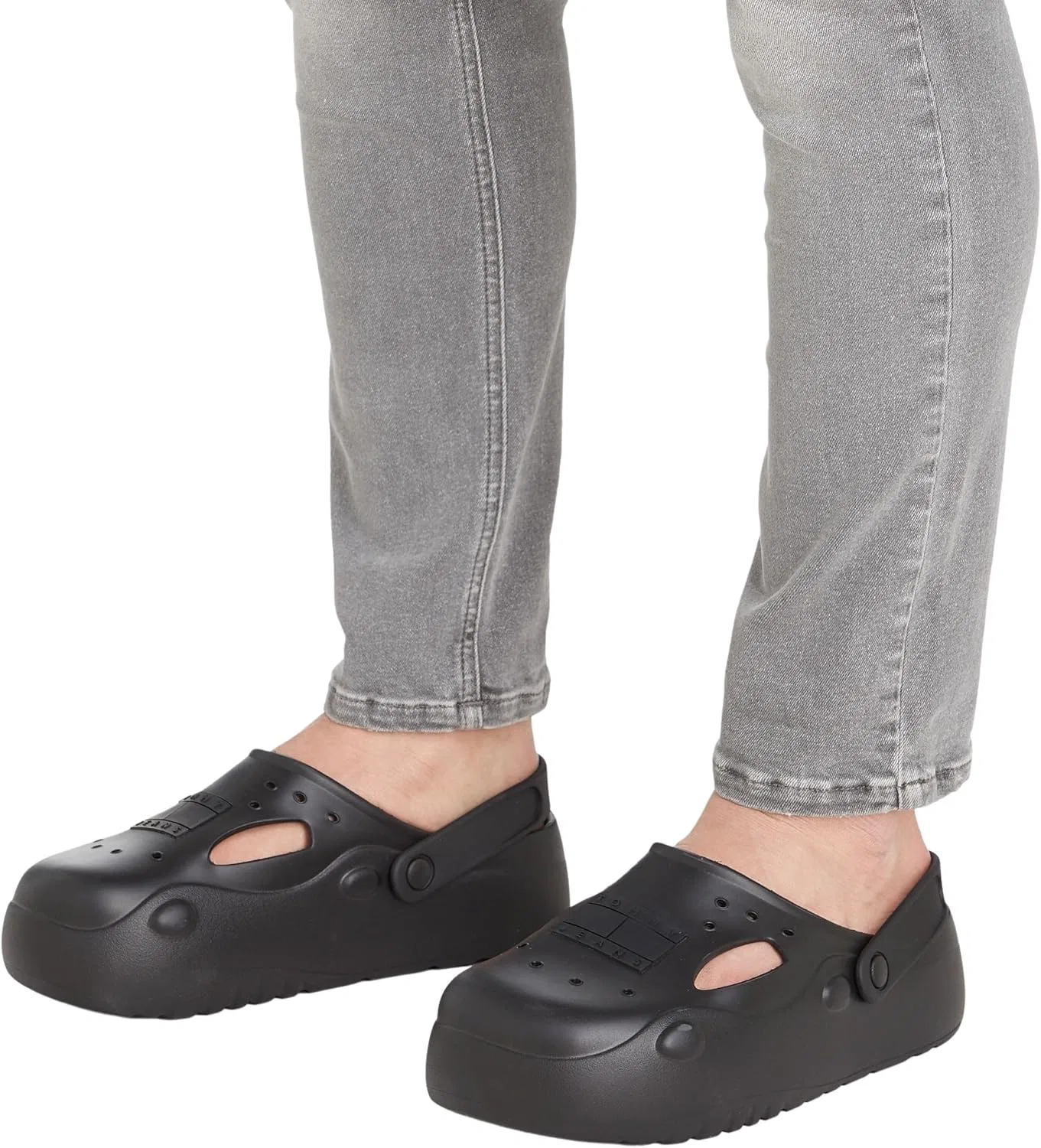 Мужские мюли Tommy Jeans TJM Freedom с теплой подкладкой, Black — фото 2