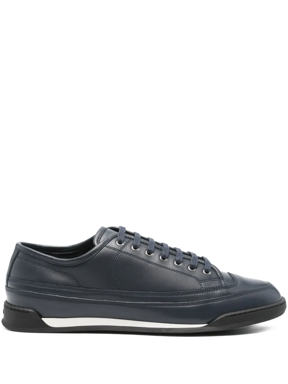 

Кроссовки на шнуровке John Lobb, синий