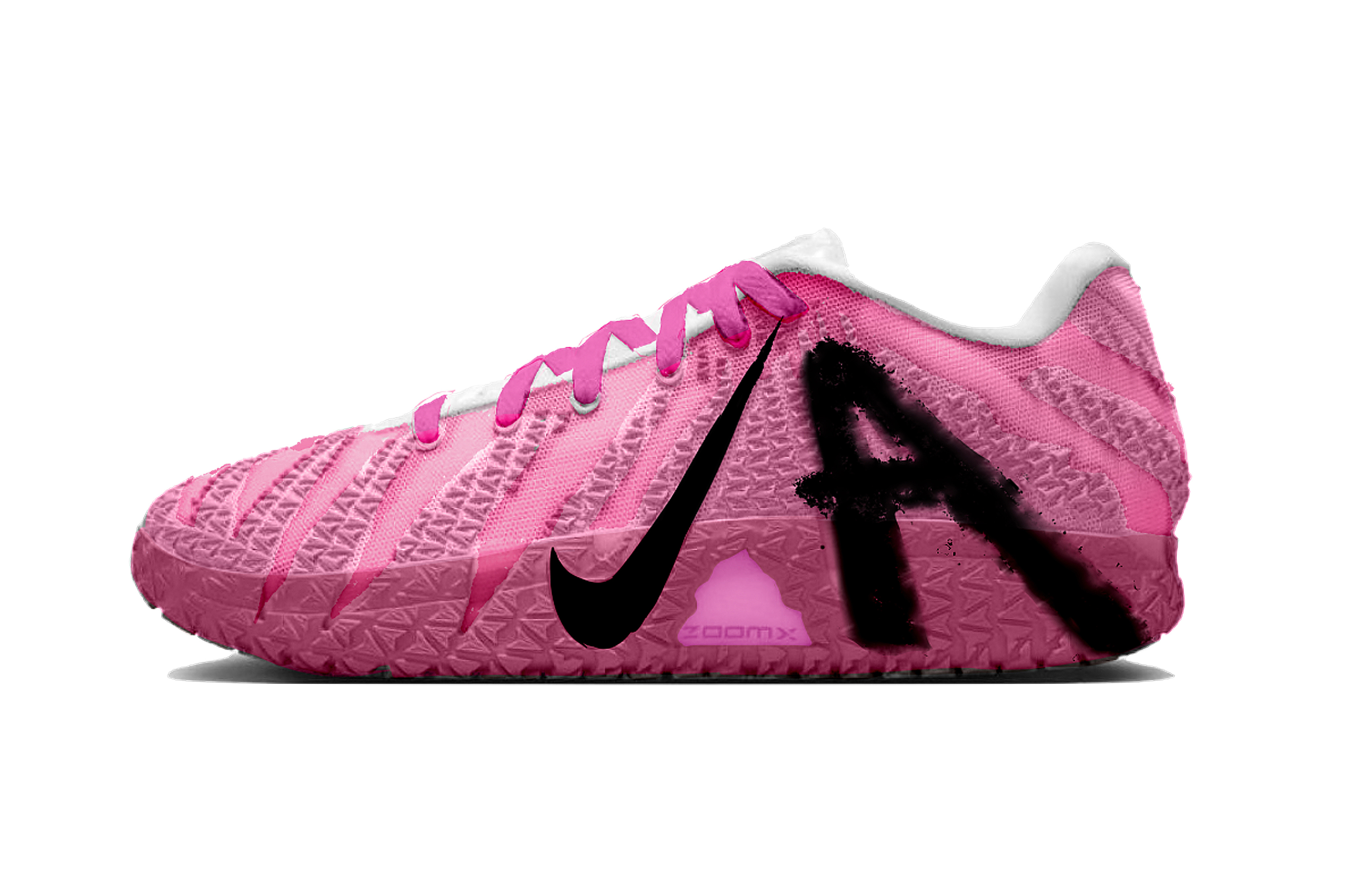 

Nike Баскетбольные кроссовки Ja Morant 3 Neon Breathable Low, мужские, розовые