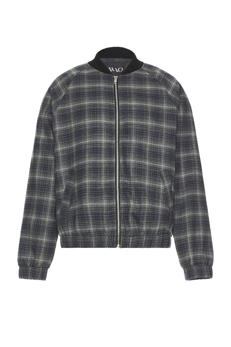 

Куртка WAO Plaid Bomber, цвет grey & black