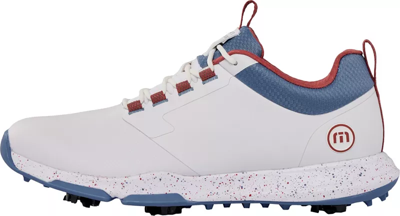 

Мужские кроссовки для гольфа TravisMathew The Ringer 2.0, цвет White/Quiet Harbor